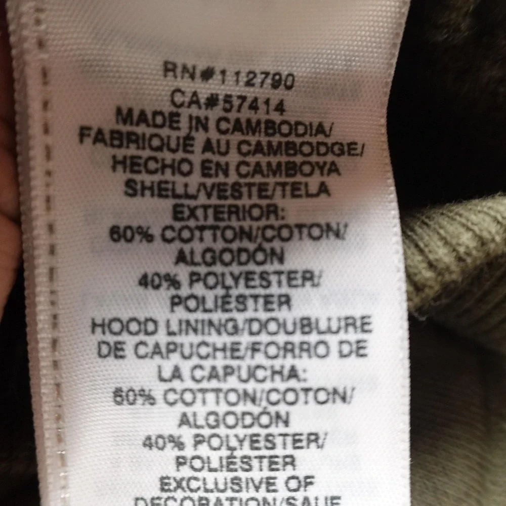 NEW True Religion Hoodie Mens L Green Buddha Full Zip‎ Sweatshirt Sweater Jacket